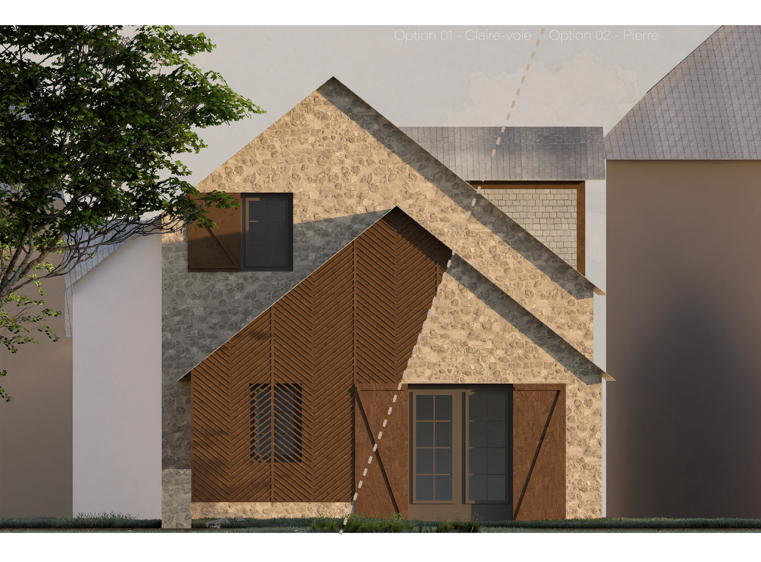 Grange Rénovation Baudéan Campan Bagnères Tarbes Lourdes Pau Lannemezan Architecture Construction Extension Permis de Construire Attestation de Travaux